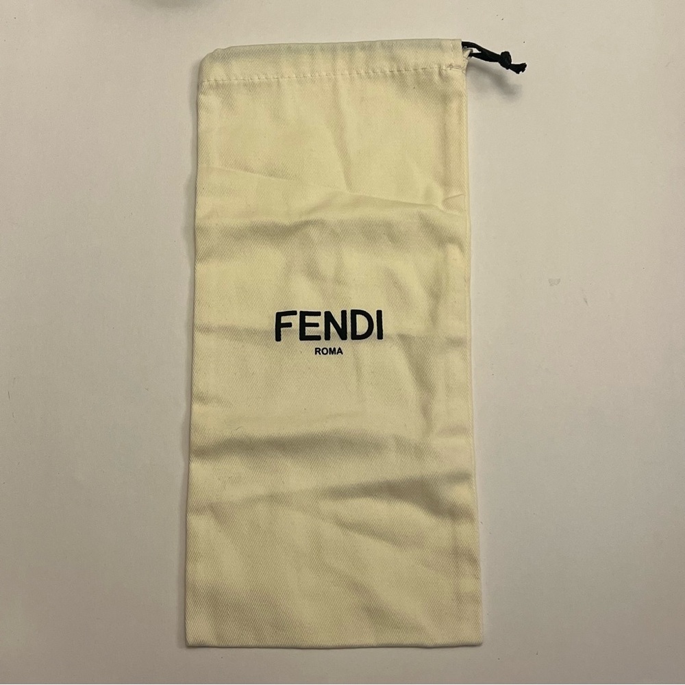 Fendi 13x6 white Dust-bag